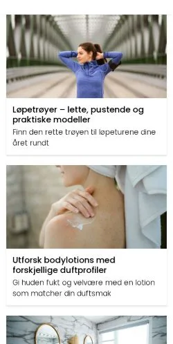 Förhandsvisning av webbplatsen fruensblogg.com, medium i Norge för sponsrade artiklar