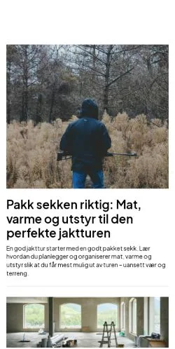 Forhåndsvisning av nettstedet hobbyfolk.com, medium fra Norge for sponsede artikler