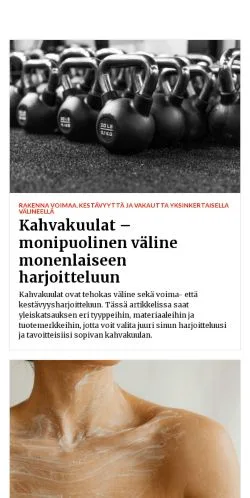 Anteprima del sito infonyt.fi, media di Finlandia per articoli sponsorizzati