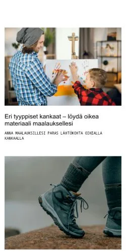 Anteprima del sito netnainen.fi, media di Finlandia per articoli sponsorizzati