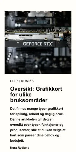 Forhåndsvisning av nettstedet teknisketrender.com, medium fra Norge for sponsede artikler