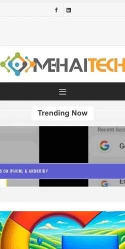 Sponsorlu makaleler için Amerika Birleşik Devletleri medyası Mehai Tech sitesinin önizlemesi