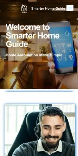 Anteprima del sito Smarter Home Guide, media di Stati Uniti per articoli sponsorizzati