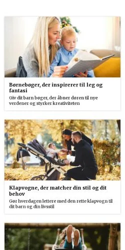Anteprima del sito bedrebarndom.dk, media di Danimarca per articoli sponsorizzati
