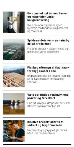 Podgląd witryny boligblok.dk, medium z kraju Dania do artykułów sponsorowanych