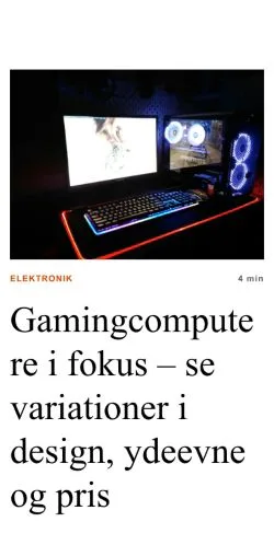 Anteprima del sito boligpraksis.dk, media di Danimarca per articoli sponsorizzati