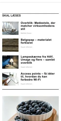 Anteprima del sito drengeunivers.dk, media di Danimarca per articoli sponsorizzati