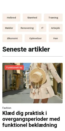 Podgląd witryny faktanet.dk, medium z kraju Dania do artykułów sponsorowanych