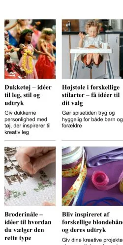 Podgląd witryny familiero.dk, medium z kraju Dania do artykułów sponsorowanych
