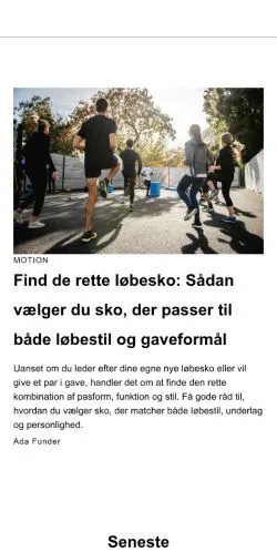 Anteprima del sito gavehelten.dk, media di Danimarca per articoli sponsorizzati