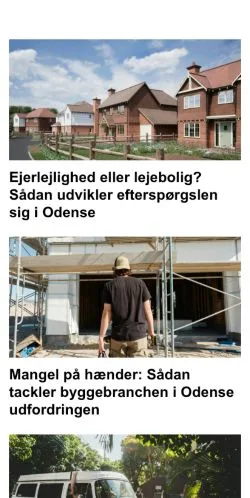 Aperçu du site odensenet.dk, média de Danemark pour articles sponsorisés