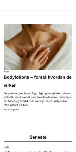 Forhåndsvisning af shopsund.dk, medie fra Danmark til sponsorerede artikler