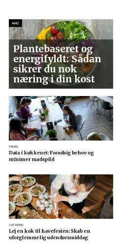 Anteprima del sito spisepausen.dk, media di Danimarca per articoli sponsorizzati