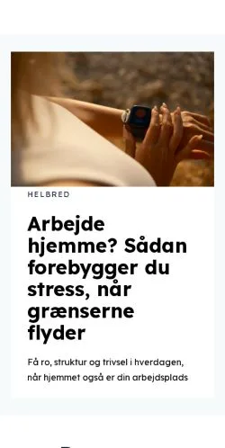 Forhåndsvisning av nettstedet sundplus.dk, medium fra Danmark for sponsede artikler