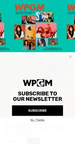 Podgląd witryny We Plug Good Music, medium z kraju Stany Zjednoczone do artykułów sponsorowanych