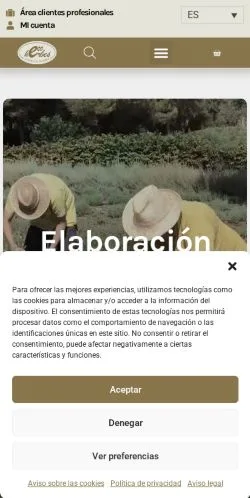 Anteprima del sito ecoherbes, media di Spagna per articoli sponsorizzati