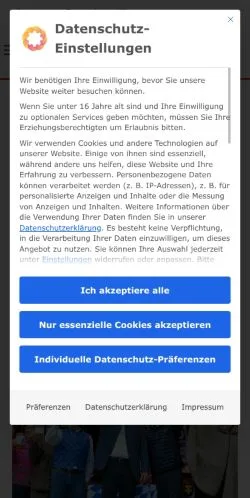 Podgląd witryny Neumarkt 4you, medium z kraju Niemcy do artykułów sponsorowanych