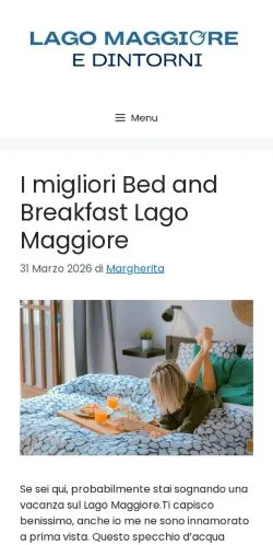 Podgląd witryny Lago Maggiore e Dintorni -, medium z kraju Włochy do artykułów sponsorowanych