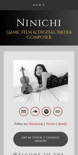 Anteprima del sito Ninichi Music, media di Regno Unito per articoli sponsorizzati