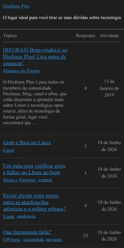 Anteprima del sito Diolinux Plus, media di Brasile per articoli sponsorizzati