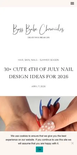 Anteprima del sito Boss Babe Chronicles, media di Stati Uniti per articoli sponsorizzati