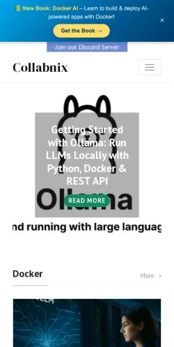 Forhåndsvisning av nettstedet Collabnix, medium fra Storbritannia for sponsede artikler