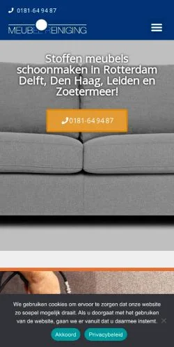 Anteprima del sito Meubelreiniging Zuid-Holland, media di Paesi Bassi per articoli sponsorizzati