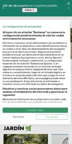 Anteprima del sito Concept-U, media di Spagna per articoli sponsorizzati