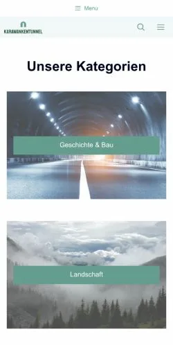 Anteprima del sito Karawankentunnel, media di Germania per articoli sponsorizzati