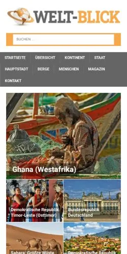 Podgląd witryny Welt-Blick, medium z kraju Niemcy do artykułów sponsorowanych