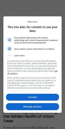 Vista previa del sitio TNH Online, medio de Estados Unidos para artículos patrocinados