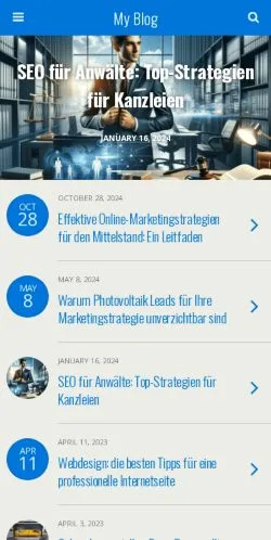 Anteprima del sito Deine Webdesign Agentur -, media di Germania per articoli sponsorizzati