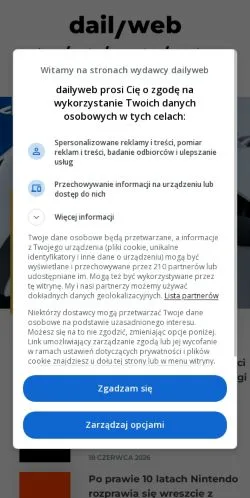 Forhåndsvisning af dailyweb • Codziennie o technologii, medie fra Polen til sponsorerede artikler