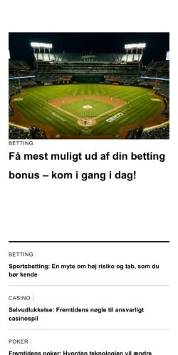 Vorschau der Website gamera.dk, Medium aus Dänemark für gesponserte Artikel