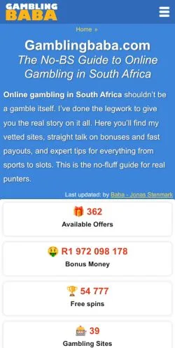 Forhåndsvisning af Gambling Baba, medie fra USA til sponsorerede artikler