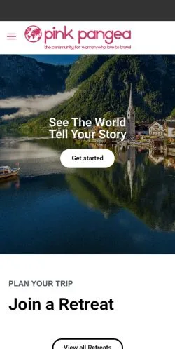 Podgląd witryny Pink Pangea, medium z kraju Stany Zjednoczone do artykułów sponsorowanych