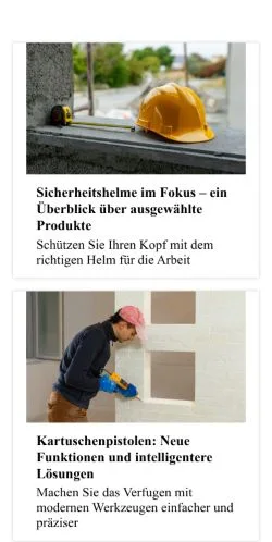 스폰서 기사용 독일 매체 heimalltag.de 사이트 미리보기