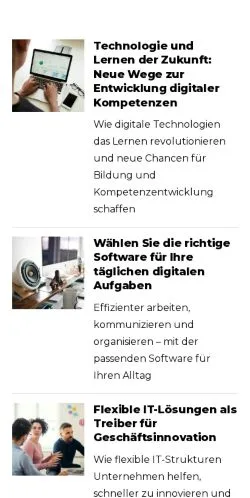Anteprima del sito mobilesnetzwerk.de, media di Germania per articoli sponsorizzati