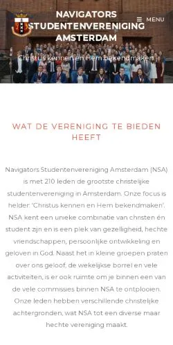 Anteprima del sito NSA Amsterdam, media di Paesi Bassi per articoli sponsorizzati