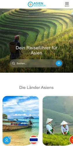 Anteprima del sito AsienNavigator, media di Germania per articoli sponsorizzati