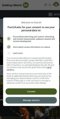Anteprima del sito Geldrop-Mierlo24, media di Paesi Bassi per articoli sponsorizzati