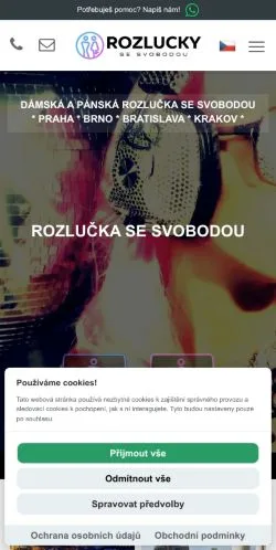 Podgląd witryny Rozlučka Se Svobodou, medium z kraju Czechy do artykułów sponsorowanych