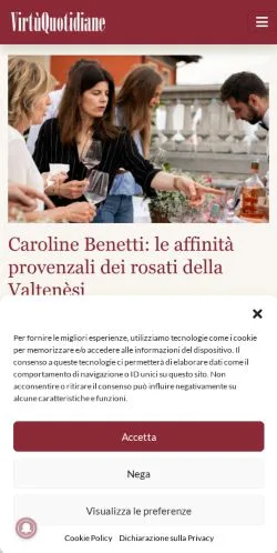 Anteprima del sito Virtù Quotidiane, media di Italia per articoli sponsorizzati