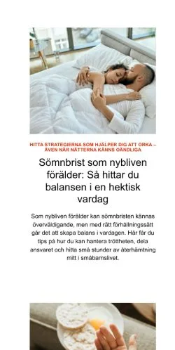 Anteprima del sito friskgladje.se, media di Svezia per articoli sponsorizzati