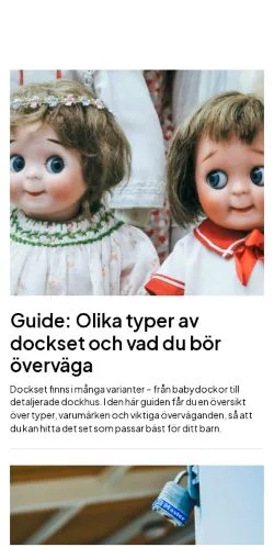 Anteprima del sito husuppgift.se, media di Svezia per articoli sponsorizzati