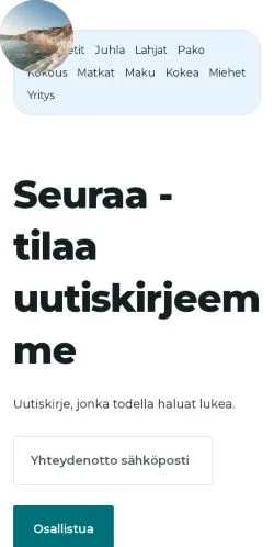 Anteprima del sito koekulttuuri.fi, media di Finlandia per articoli sponsorizzati