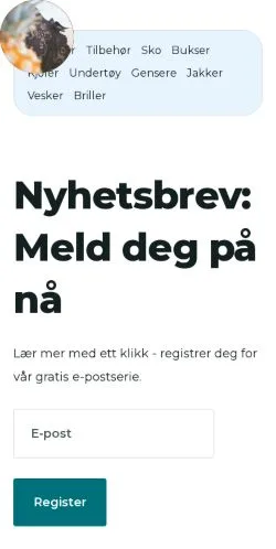 Podgląd witryny nettmote.com, medium z kraju Norwegia do artykułów sponsorowanych