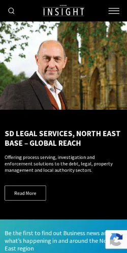 Anteprima del sito Northern Insight Magazine, media di Regno Unito per articoli sponsorizzati