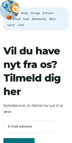 Anteprima del sito altomkoebenhavn.dk, media di Danimarca per articoli sponsorizzati