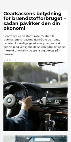 Förhandsvisning av webbplatsen autorummet.dk, medium i Danmark för sponsrade artiklar